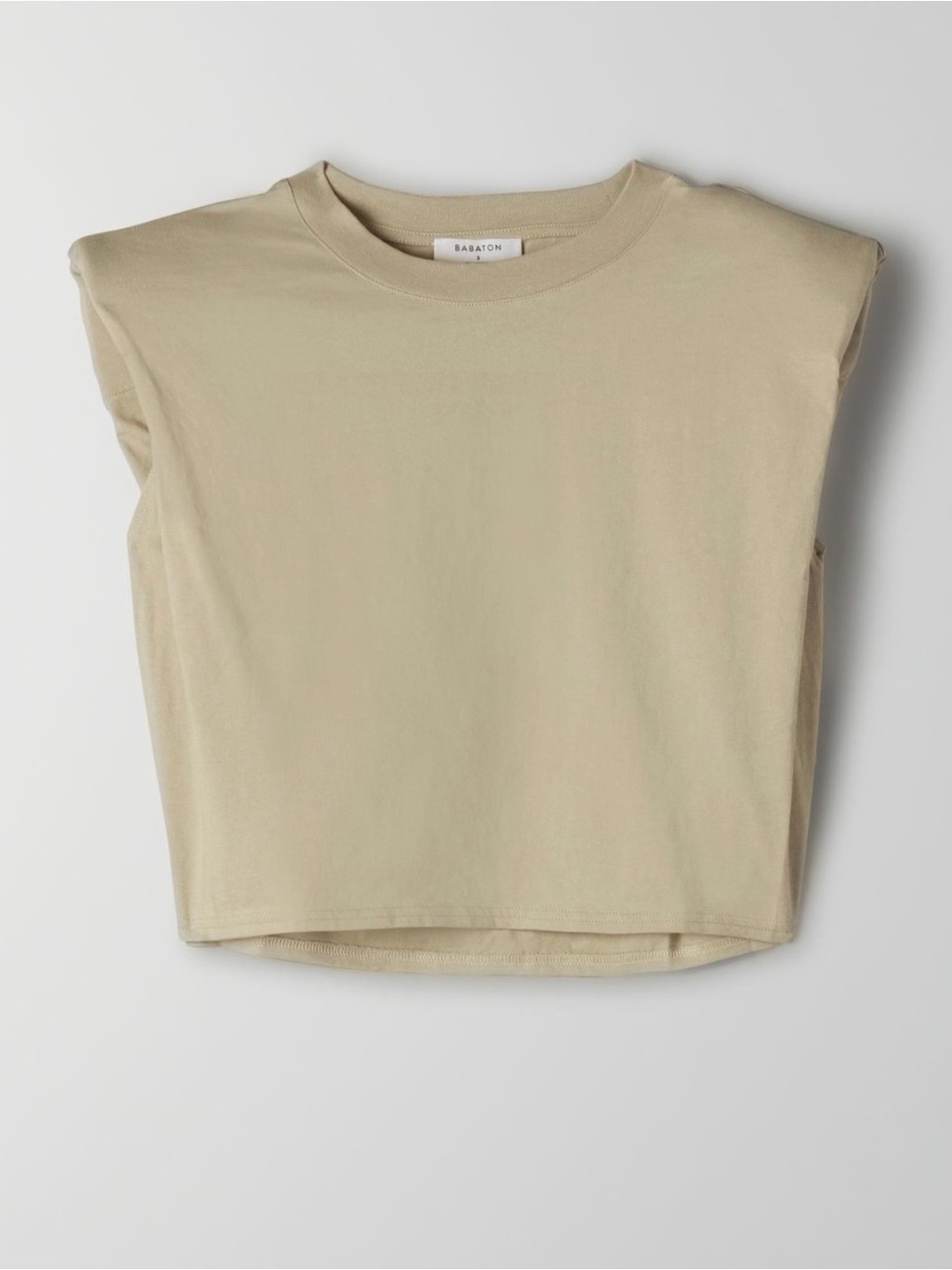 Aritzia Babaton Shoulder Pad Cropped Tank